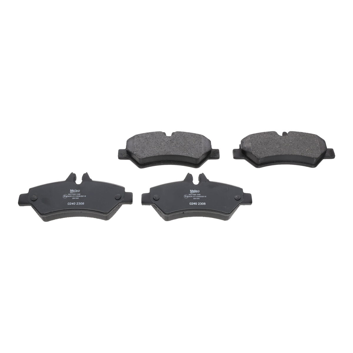Placute frana VALEO 301728
